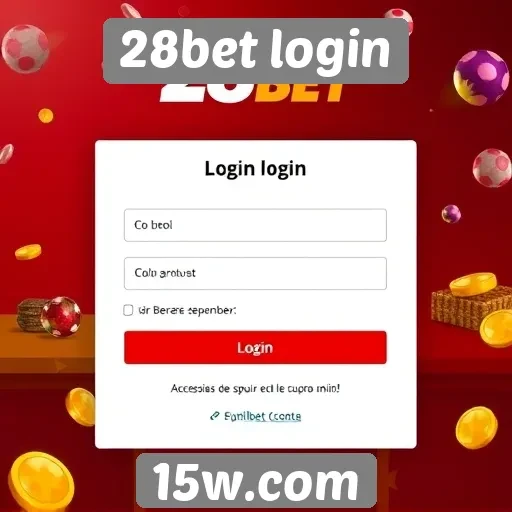 Alternativas de login no site 28bet