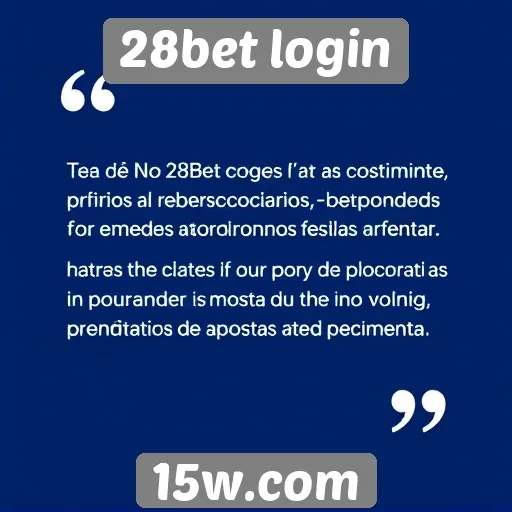 Depoimentos de usuários sobre a experiência no 28bet